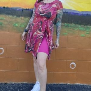 100% silk dress size Medium